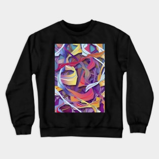 Interaction (in purple) Crewneck Sweatshirt